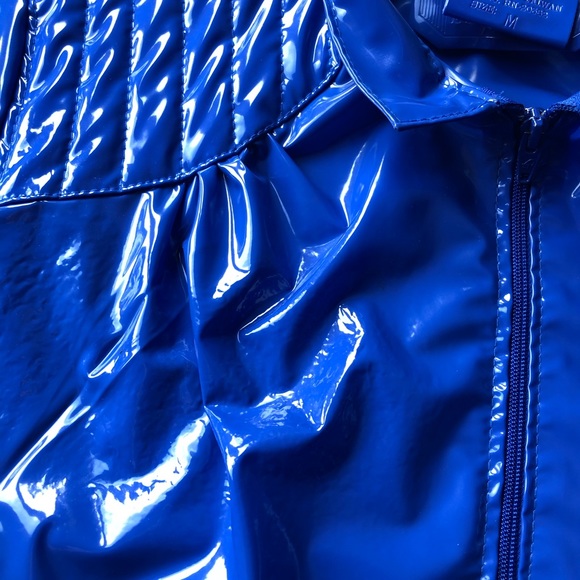 Vintage Aqua Sheen Heavy Duty Long Rain Coat - Picture 5 of 7